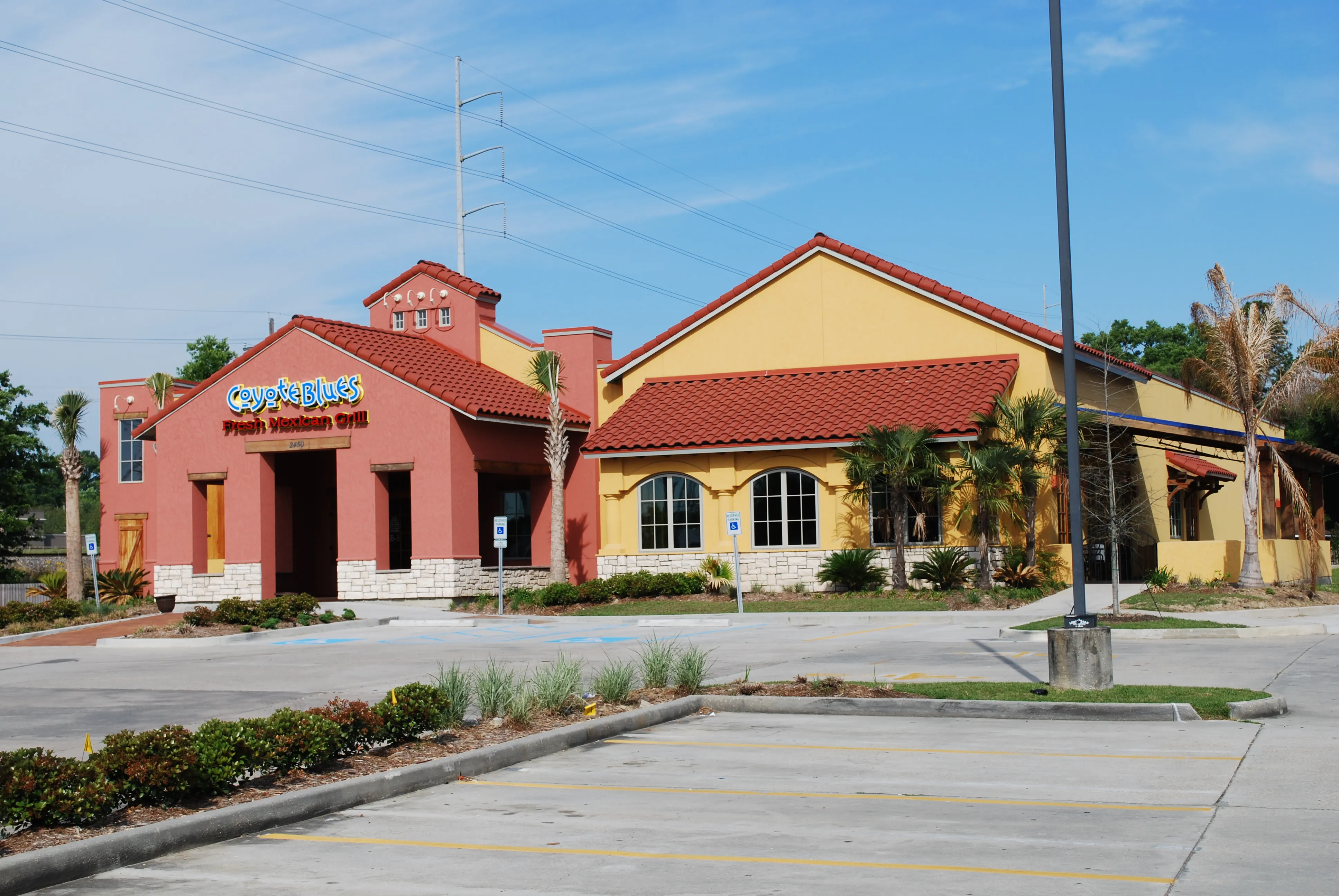 Coyote Blues — exterior view.