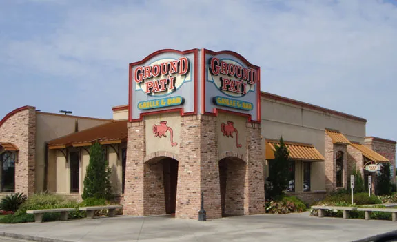 Ground Pati restaurant exterior.