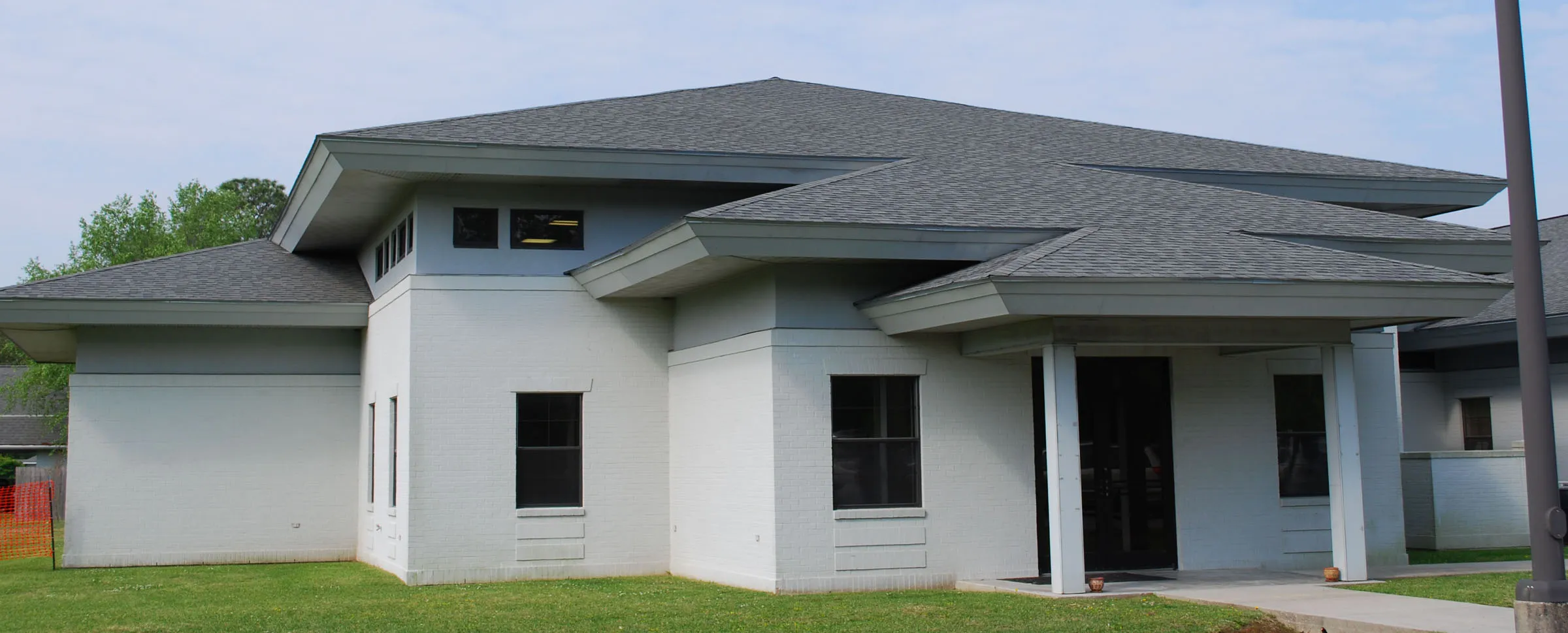 Holy Cross / St. Cecilia — exterior view.