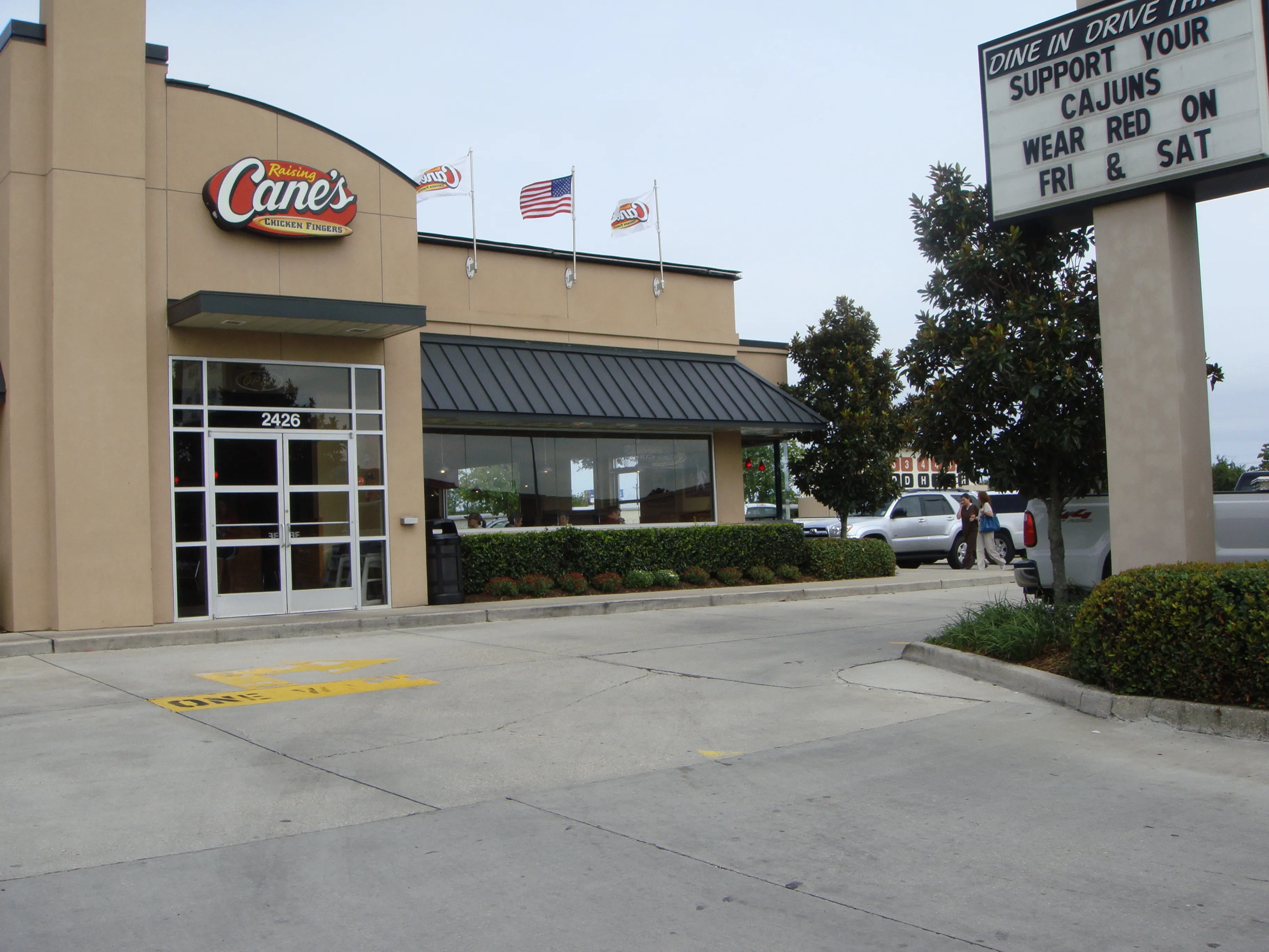 Raising Cane's — exterior view 2.
